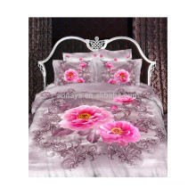 2014 New Products Bed Linens 3D Flower Bedding Set China Wholesale